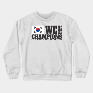 Fifa World Cup Qatar 2022 Champions - South Korea - Light Color Edition Crewneck Sweatshirt